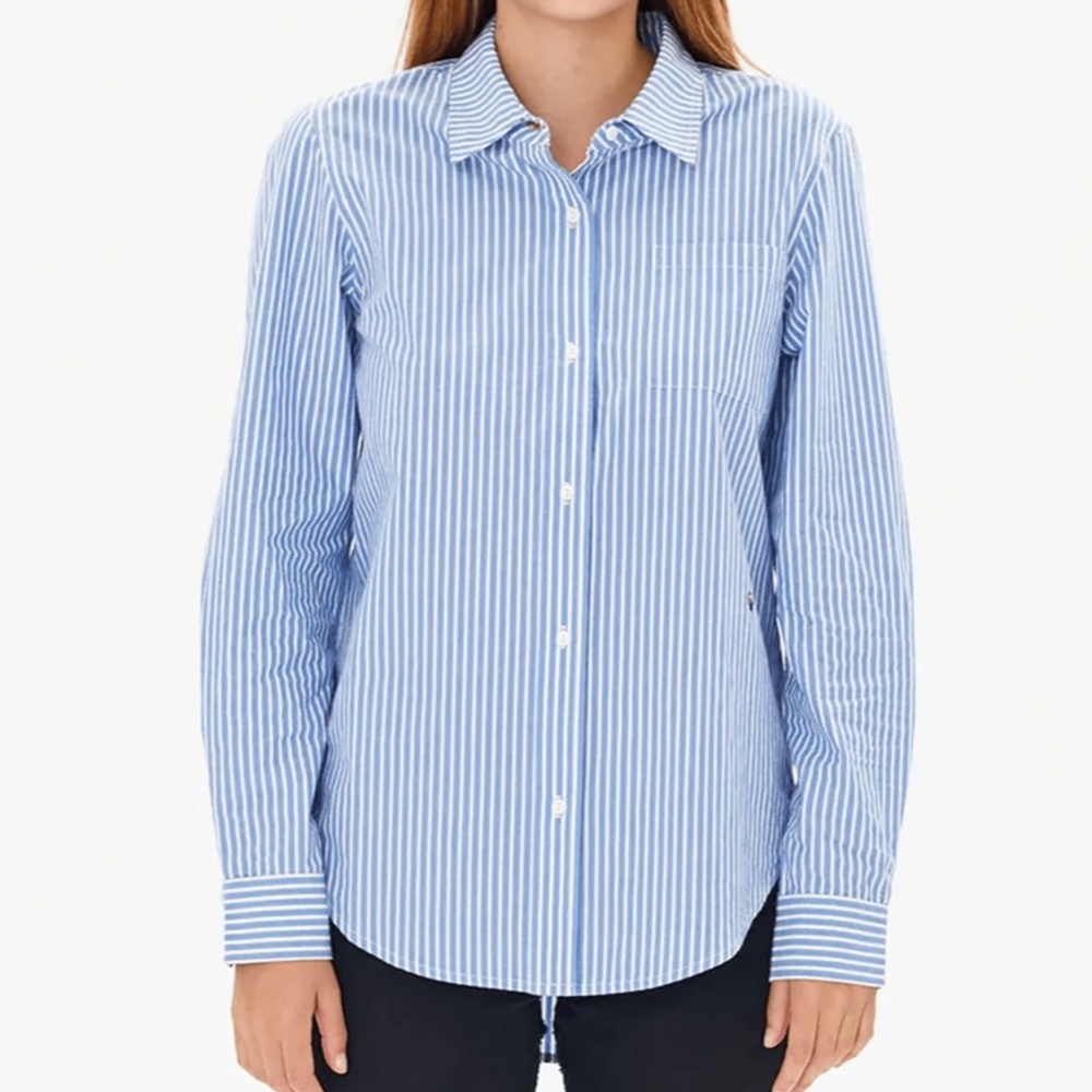 CLARE V striped Shirt Size XS